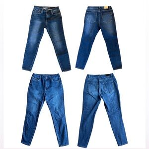 Two Pairs American Eagle High-Rise Curvy Jeggings Size 8 Short Inseam